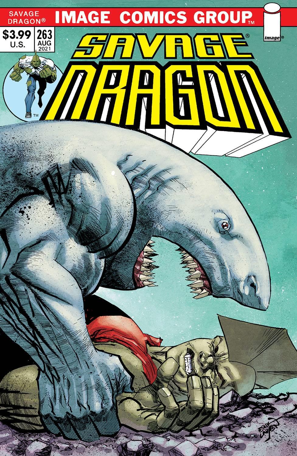 Savage Dragon #263 Cvr B Retro 70s Trade Dress (res) (mr) Image Comics Comic Book