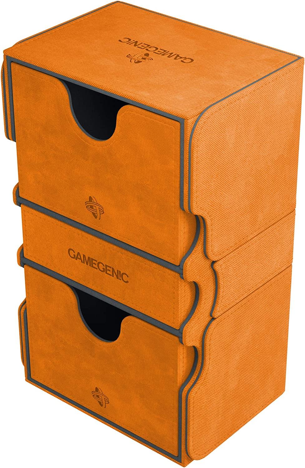 Stronghold Deck Box 200+ - Orange TCG Gamegenic