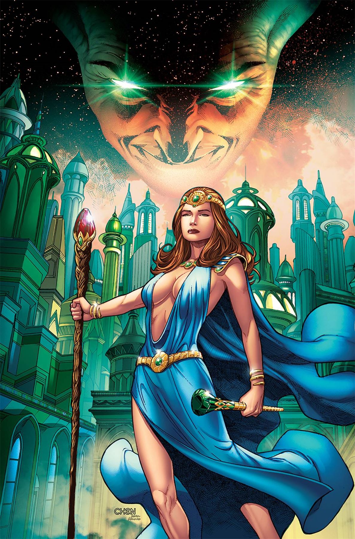 Oz The Wizard One Shot (Cvr A Chen) Zenescope Entertainment Inc Comic Book