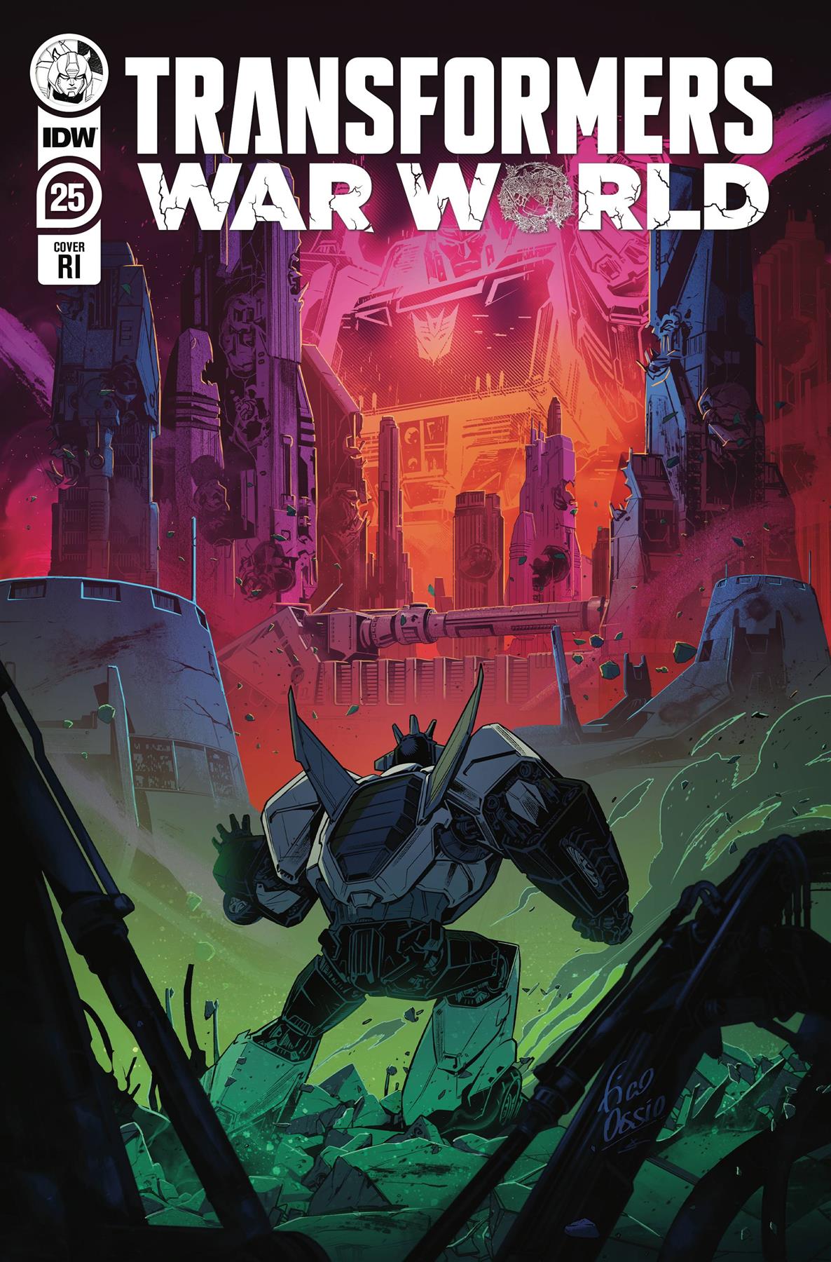Transformers #25 10 Copy Incv Ossio (10 Copy Incv Ossio) Idw Publishing Comic Book 2020