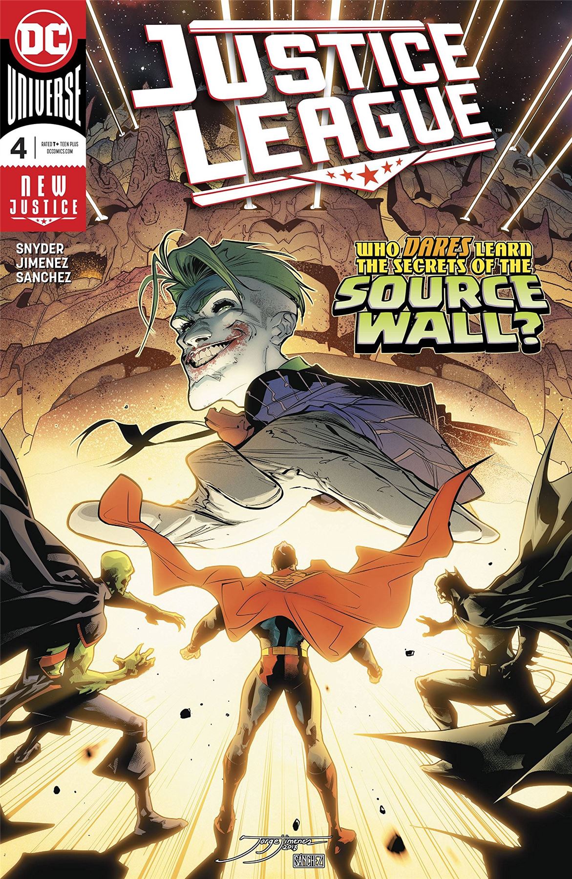Justice League #4 DC Comics Comic Book