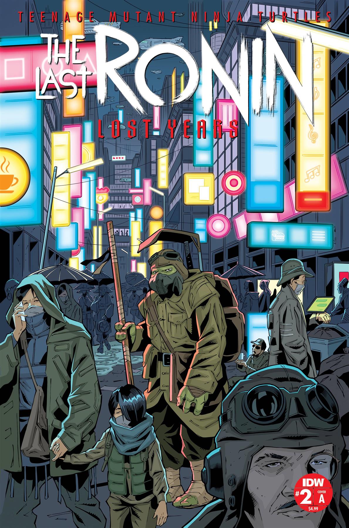 Tmnt Last Ronin Lost Years #2 Cvr A Gallant (res) (c: 1-0-0) Idw Publishing Comic Book
