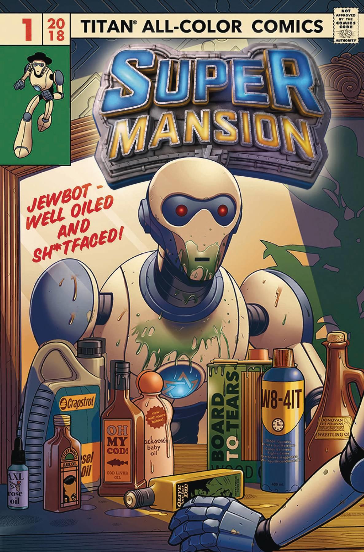 Supermansion #1 (Cvr A Elphick) Titan Comics Comic Book