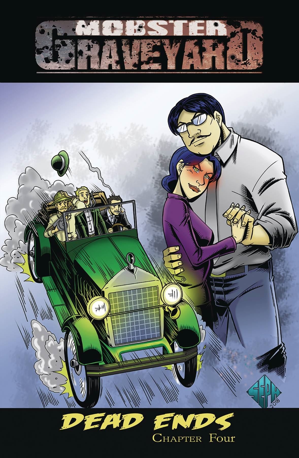 Mobster Graveyard #4 () Antarctic Press Comic Book