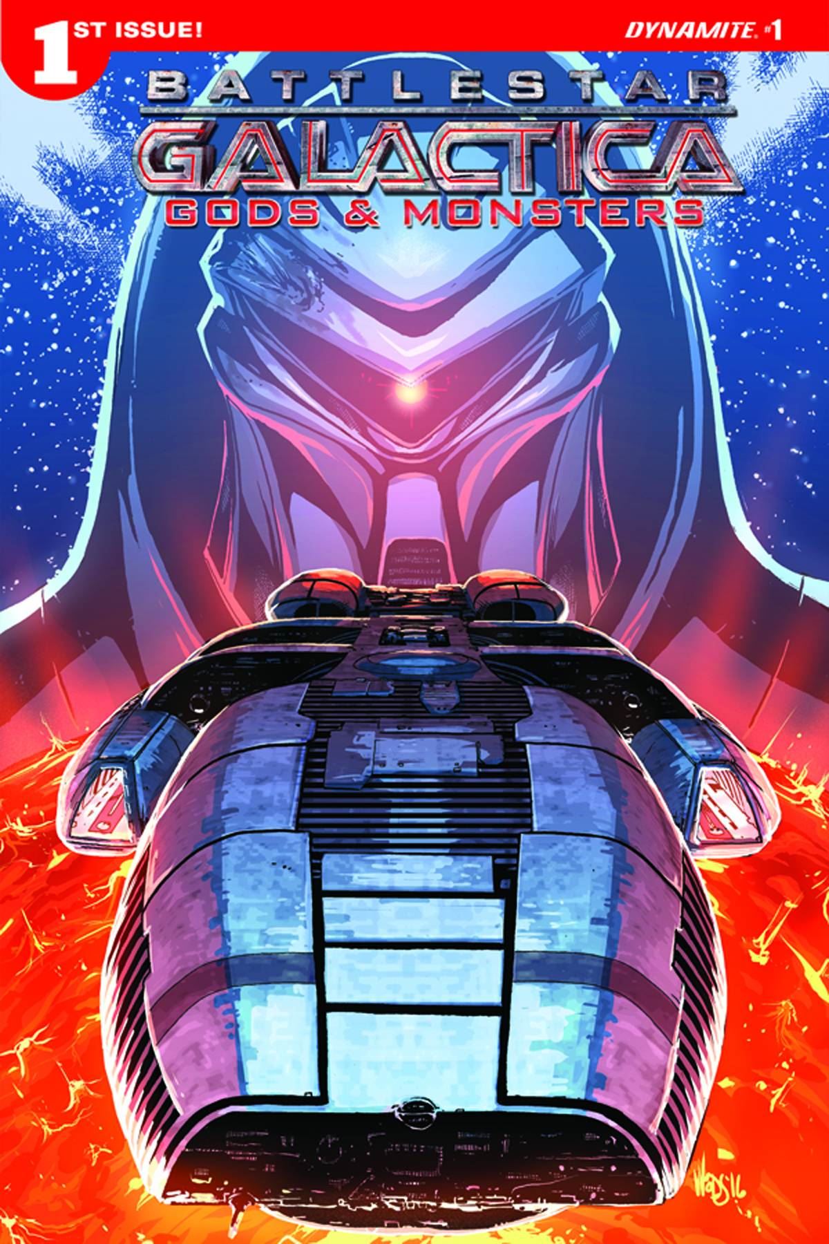 Battlestar Galactica Gods & Monsters #1 Cvr B Woods (Cvr B Woods) D. E. Comic Book