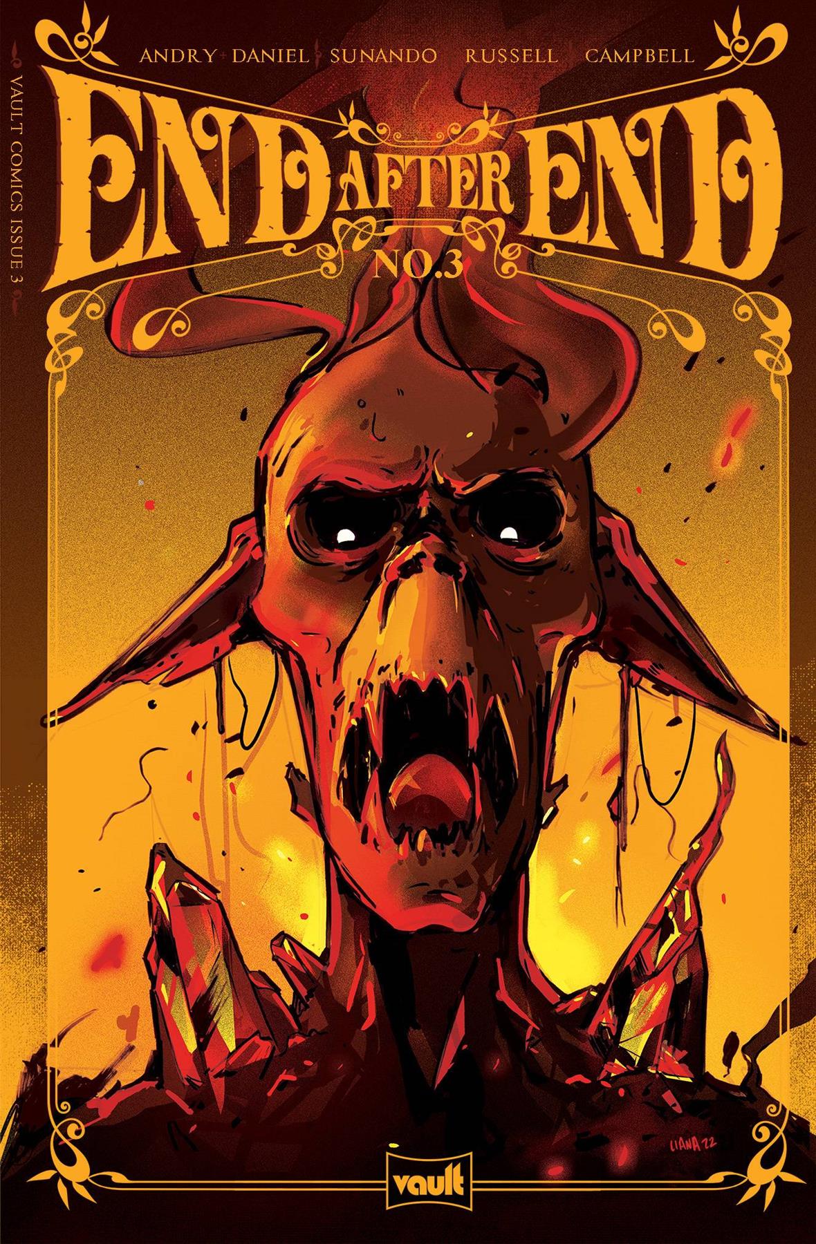 End After End #3 Cvr B Kangas (res) Vault Comics Comic Book