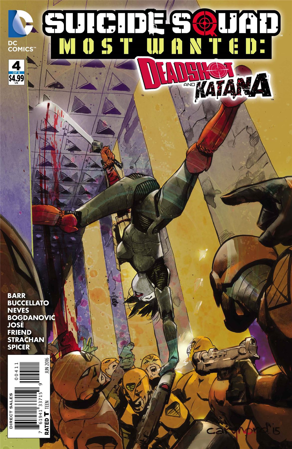 Suicide Squad Most Wanted Deadshot Katana #4 () DC Comics Comic Book