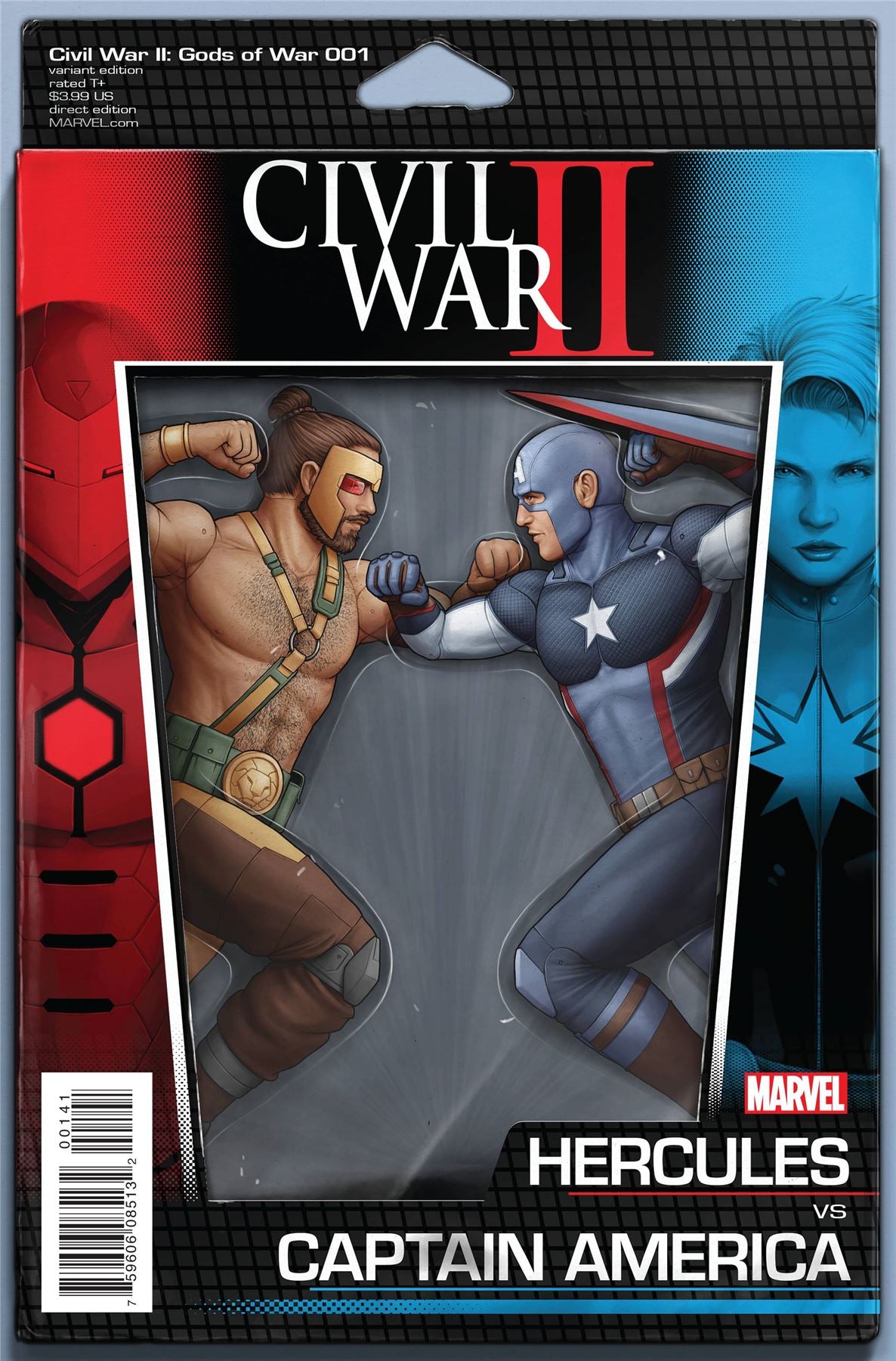 Civil War Ii Gods Of War #1 (Christopher Action Figure Var) Marvel Comics Comic Book