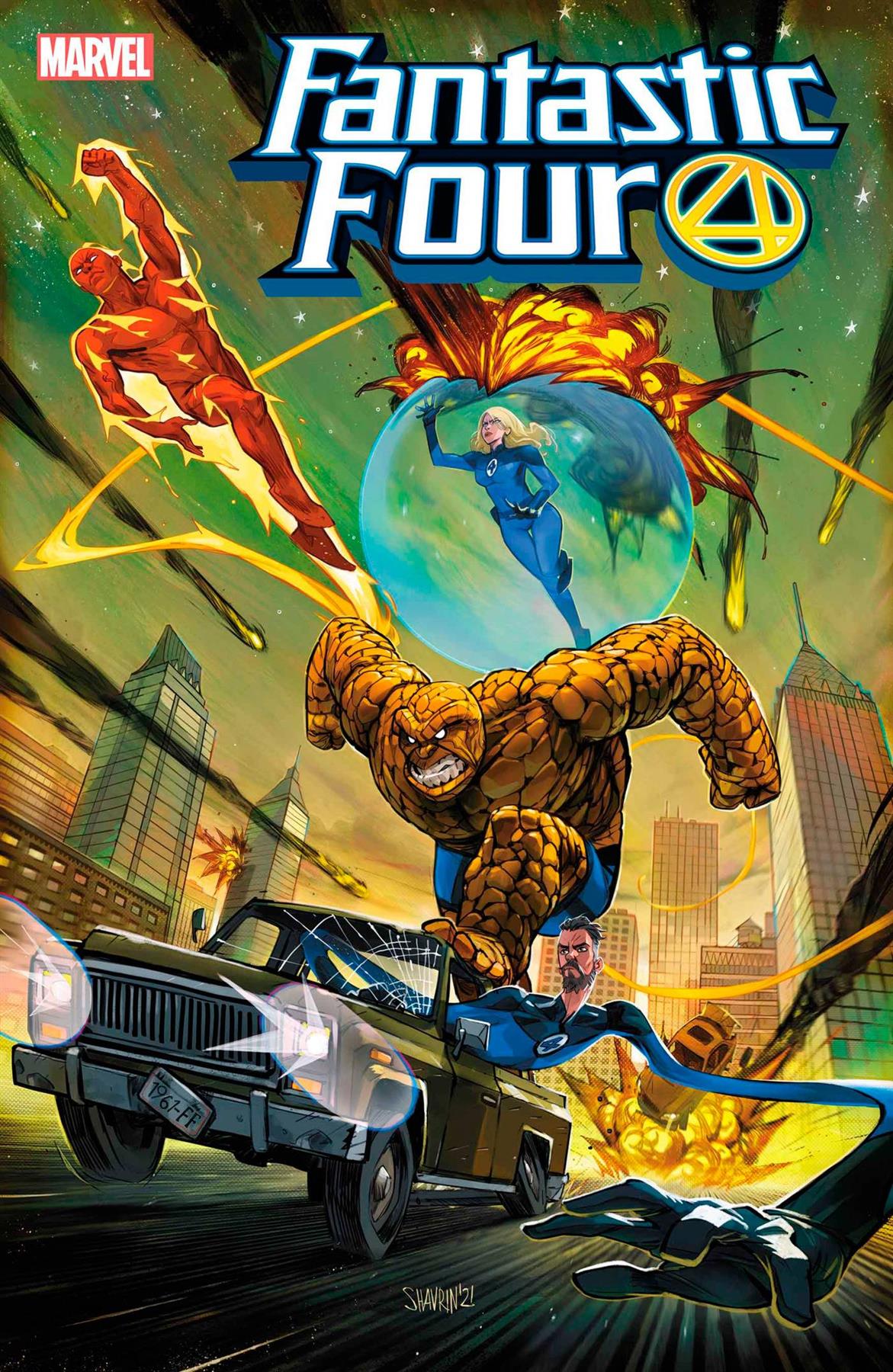 Fantastic Four #39 Shavrin Var (Shavrin Var) Marvel Prh Comic Book 2021
