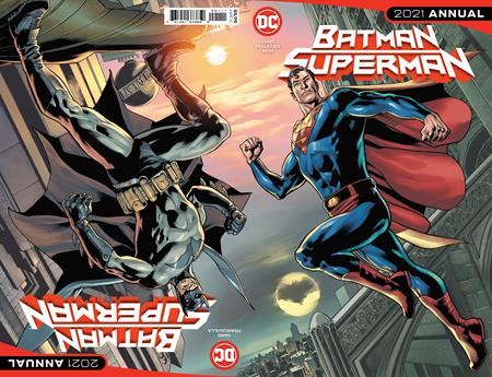 Batman Superman 2021 Annual #1 Cvr A Bryan Hitch Connected Flip DC Comics Comic Book