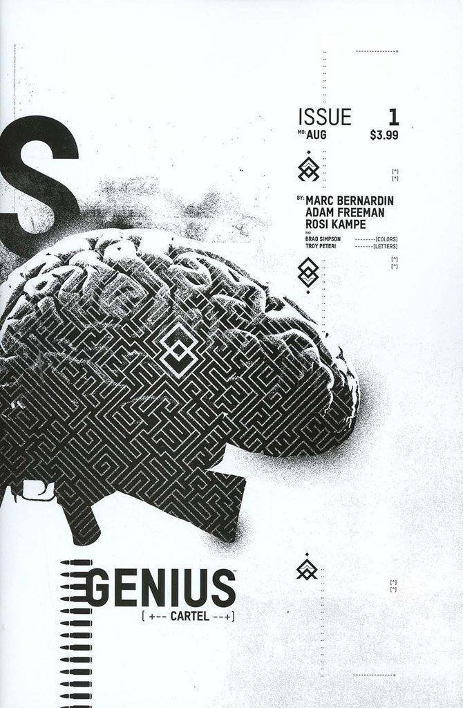 GENIUS CARTEL #1 (OF 5) CVR B HICKMAN CVR MONTH Image Comics Comic Book