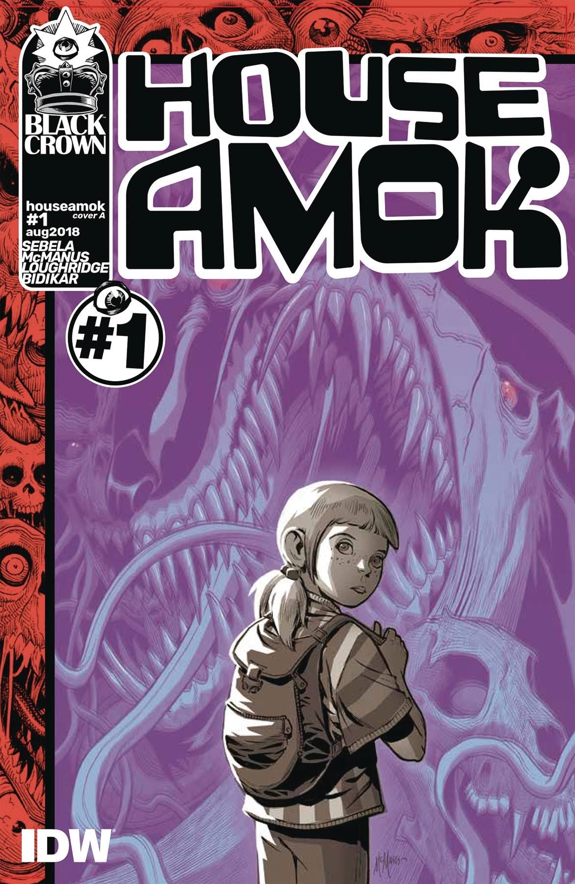 House Amok #1 (Cvr A Mcmanus) Idw Publishing Comic Book