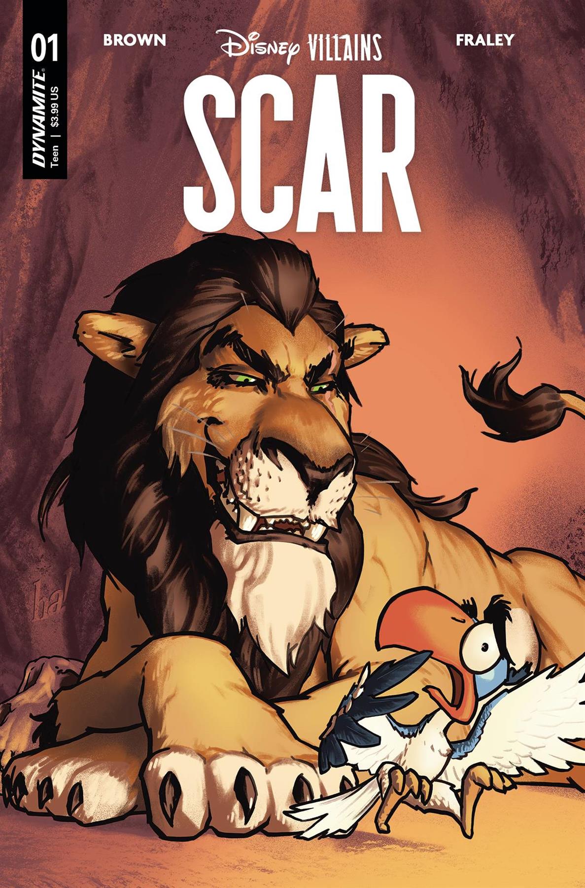 Disney Villains Scar #1 Cvr E Ha Dynamite Comic Book