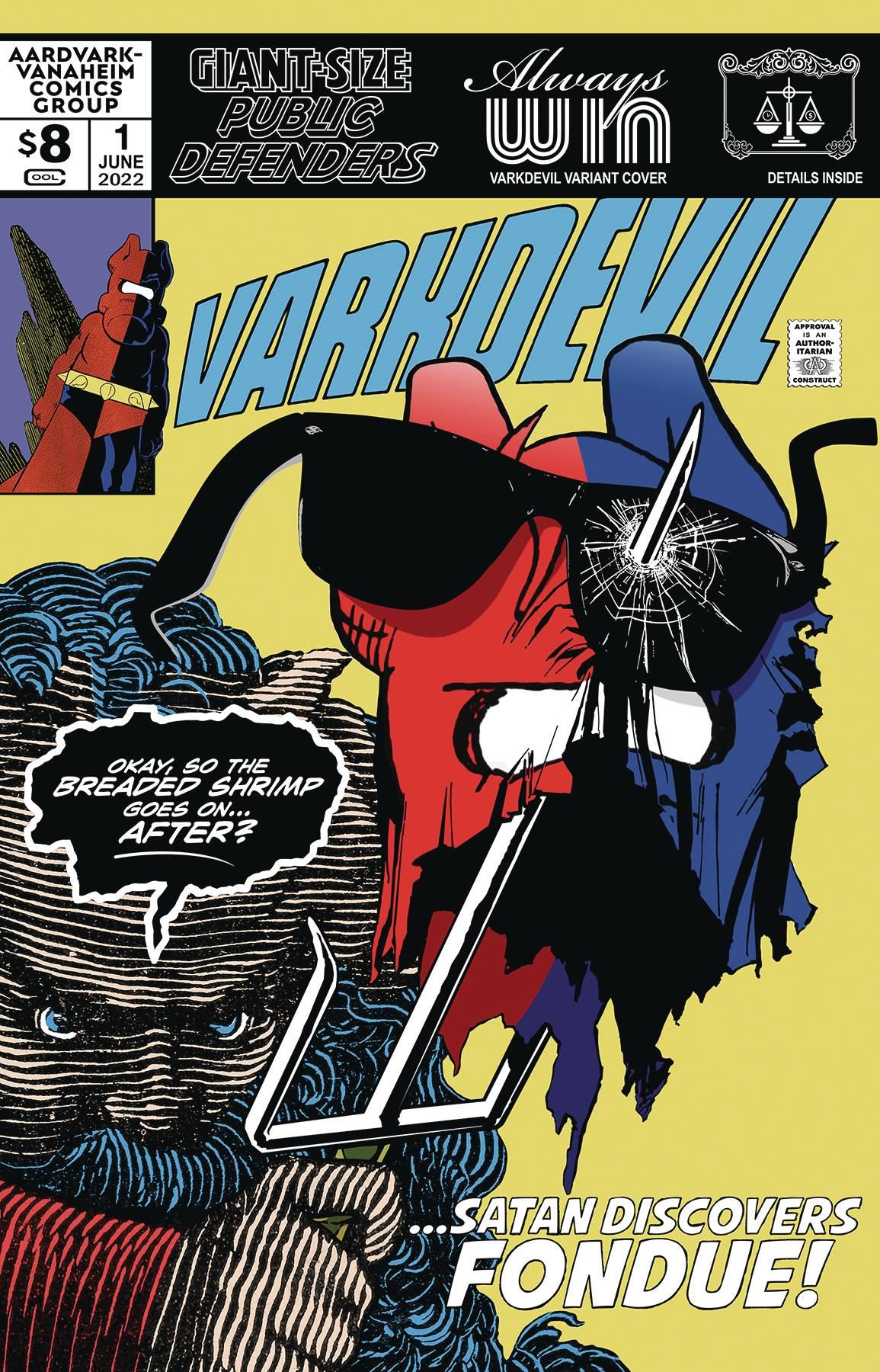 Giant Size Public Defenders One Shot Cvr B (c: 0-1-2) Aardvark Vanaheim Comic Book