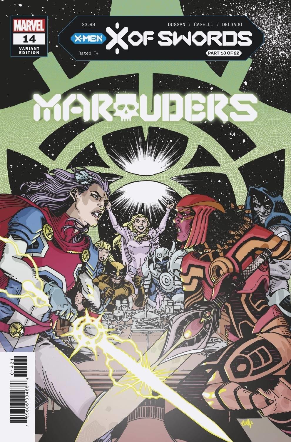 Marauders #14 Hamner Var Xos (Hamner Var Xos) Marvel Comics Comic Book 2020