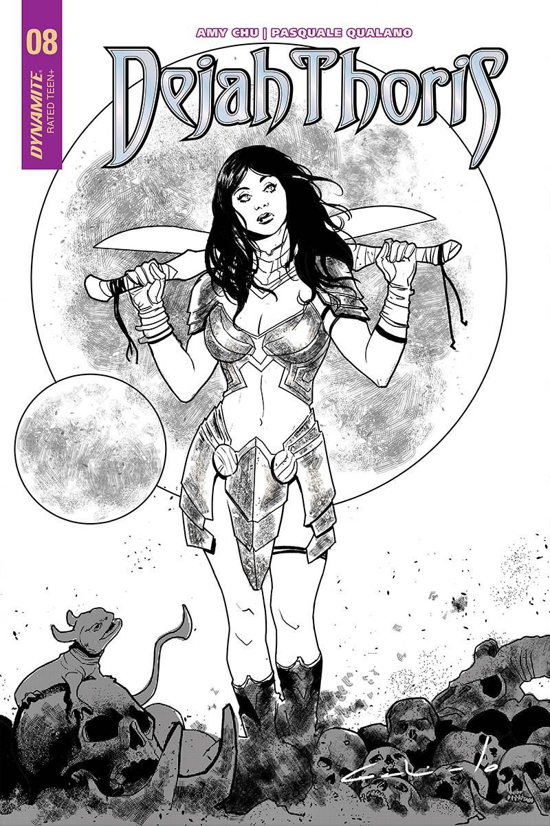 Dejah Thoris #8 (10 Copy Galindo B&w Incv) D. E. Comic Book