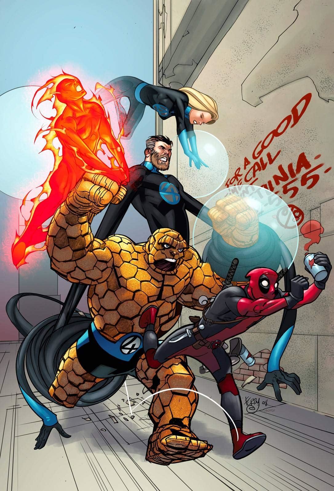 Fantastic Four Wedding Special #1 (Ferry Var) Marvel Comics Comic Book