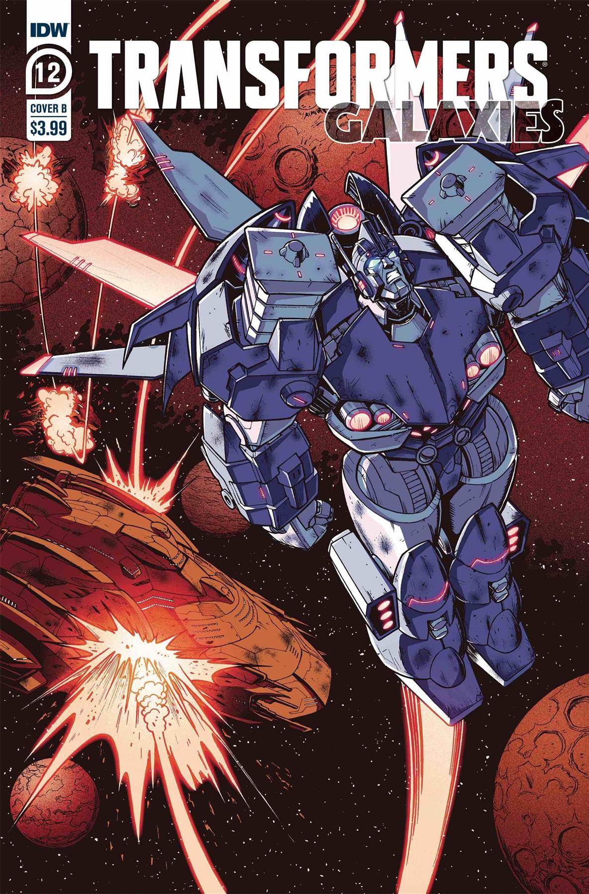 Transformers Galaxies #12 Cvr B Roche Idw Publishing Comic Book