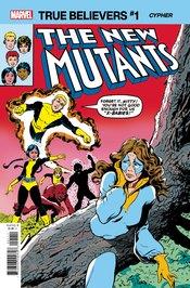 True Believers X-men Cypher #1 () Marvel Comics Comic Book 2020