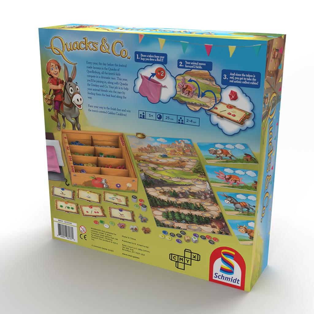 Quacks & Co. Board Game by CMYK Games