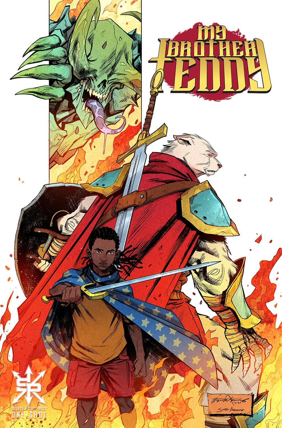 My Brother Teddy One-shot Source Point Press Comic Book