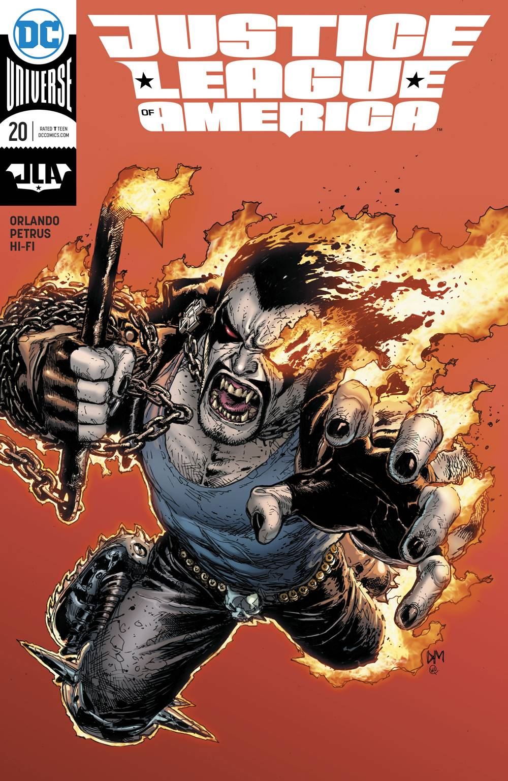 Justice League Of America #20 (Var Ed) DC Comics Comic Book