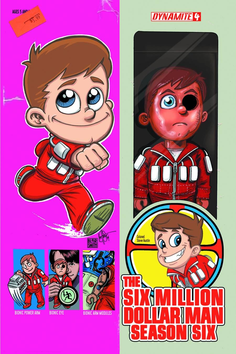 Six Million Dollar Man Season 6 #4 Haeser Var Dynamite Comics Comic Book