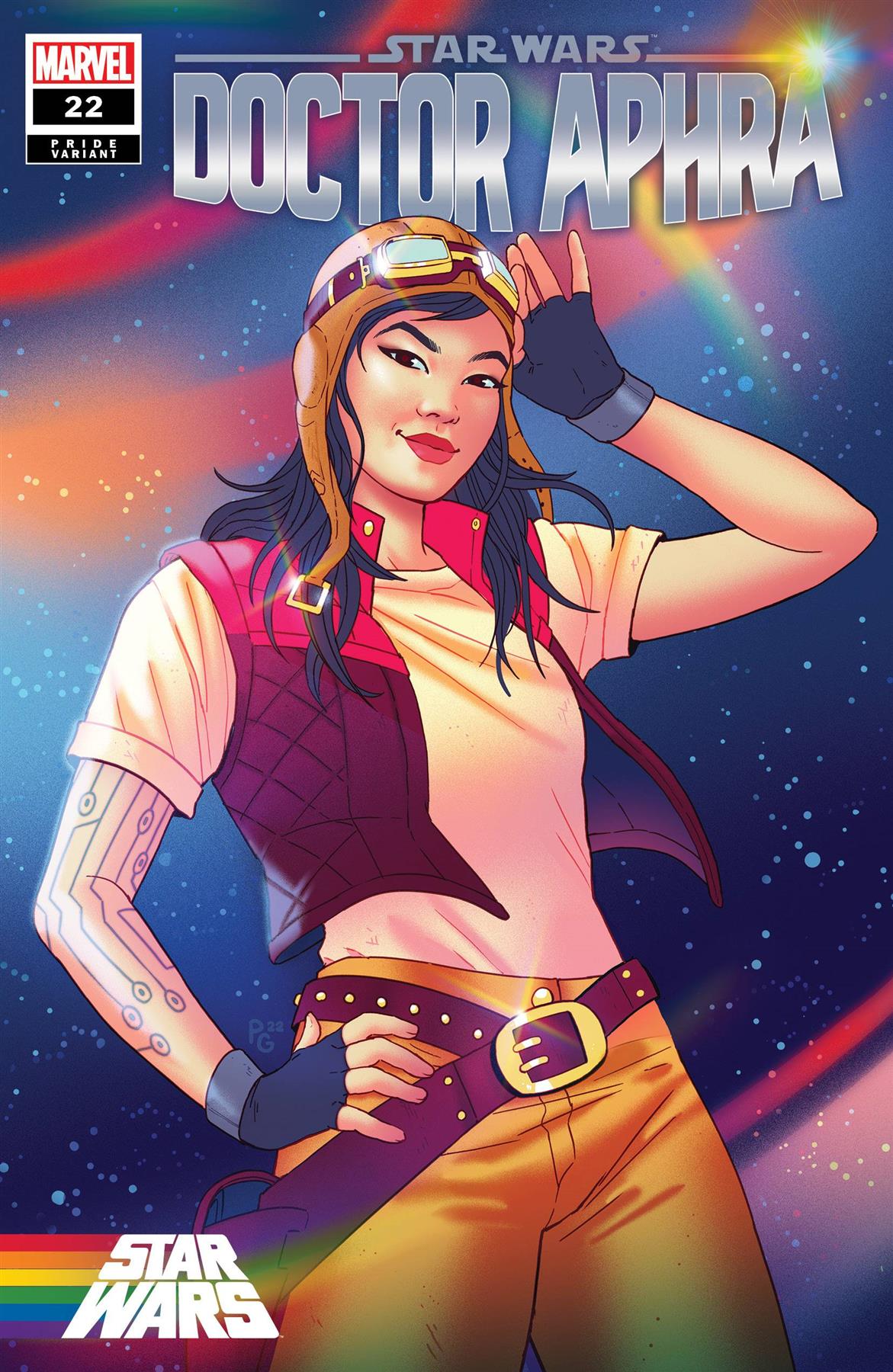 Star Wars Doctor Aphra #22 Ganuchaeu Pride Var (Ganuchaeu Pride Var) Marvel Prh Comic Book 2022