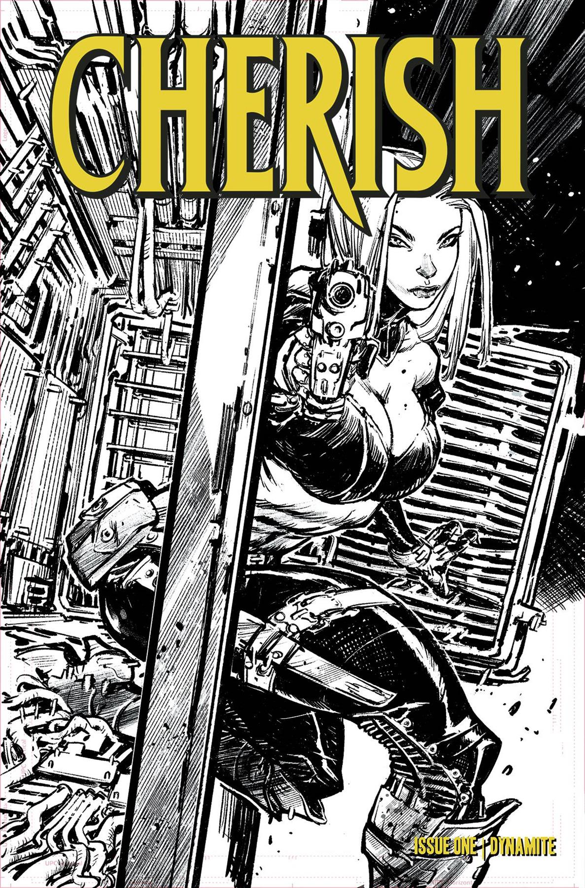 Cherish #1 Cvr E 10 Copy Incv Canete B&w Dynamite Comic Book