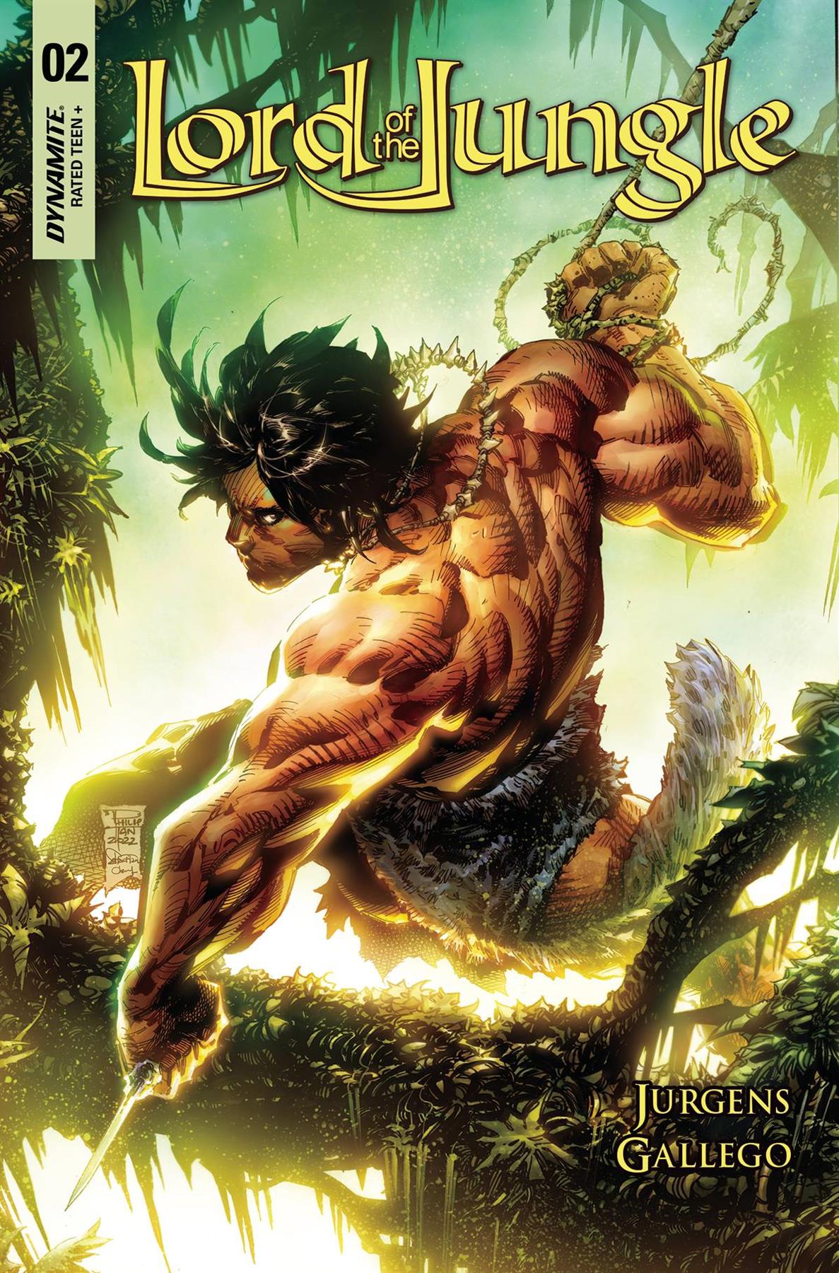 Lord Of The Jungle #2 Cvr A Tan (Cvr A Tan) Dynamite Comic Book 2022