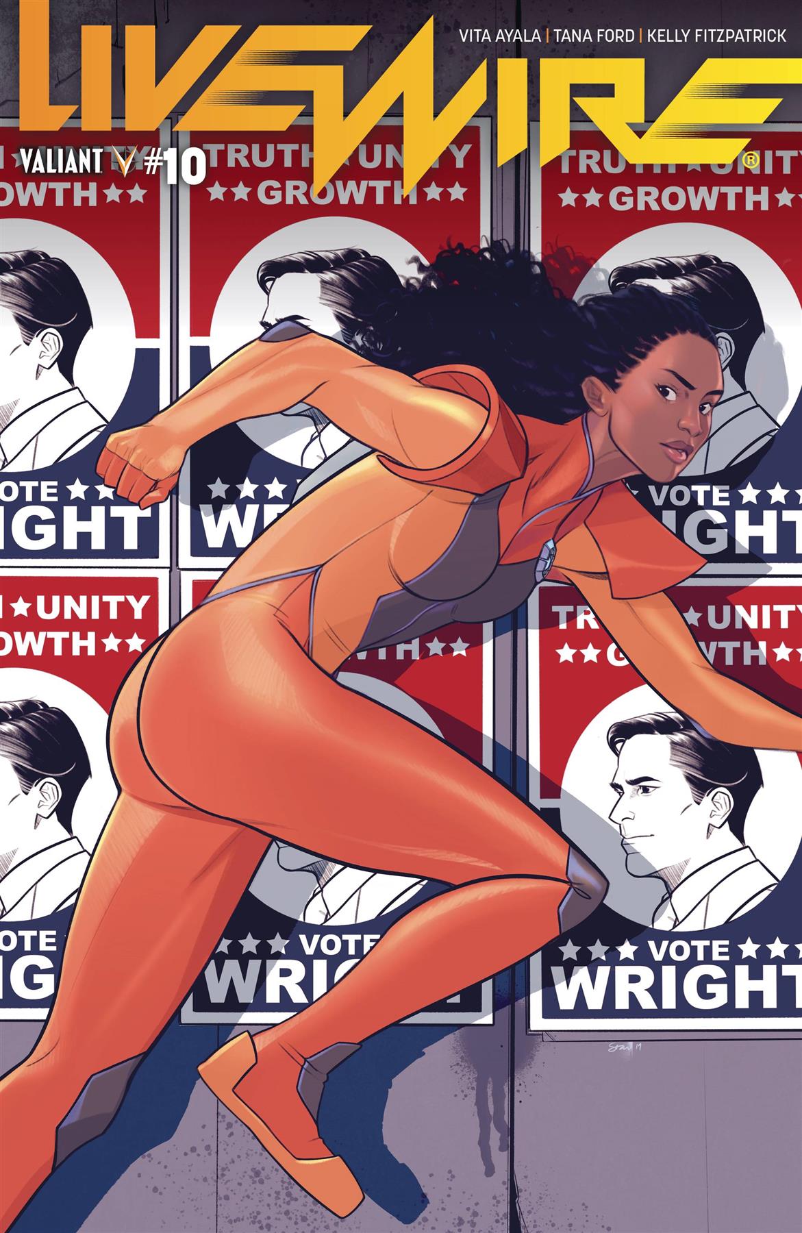 Livewire #10 Cvr A Lee (Cvr A Lee) Valiant Entertainment Llc Comic Book