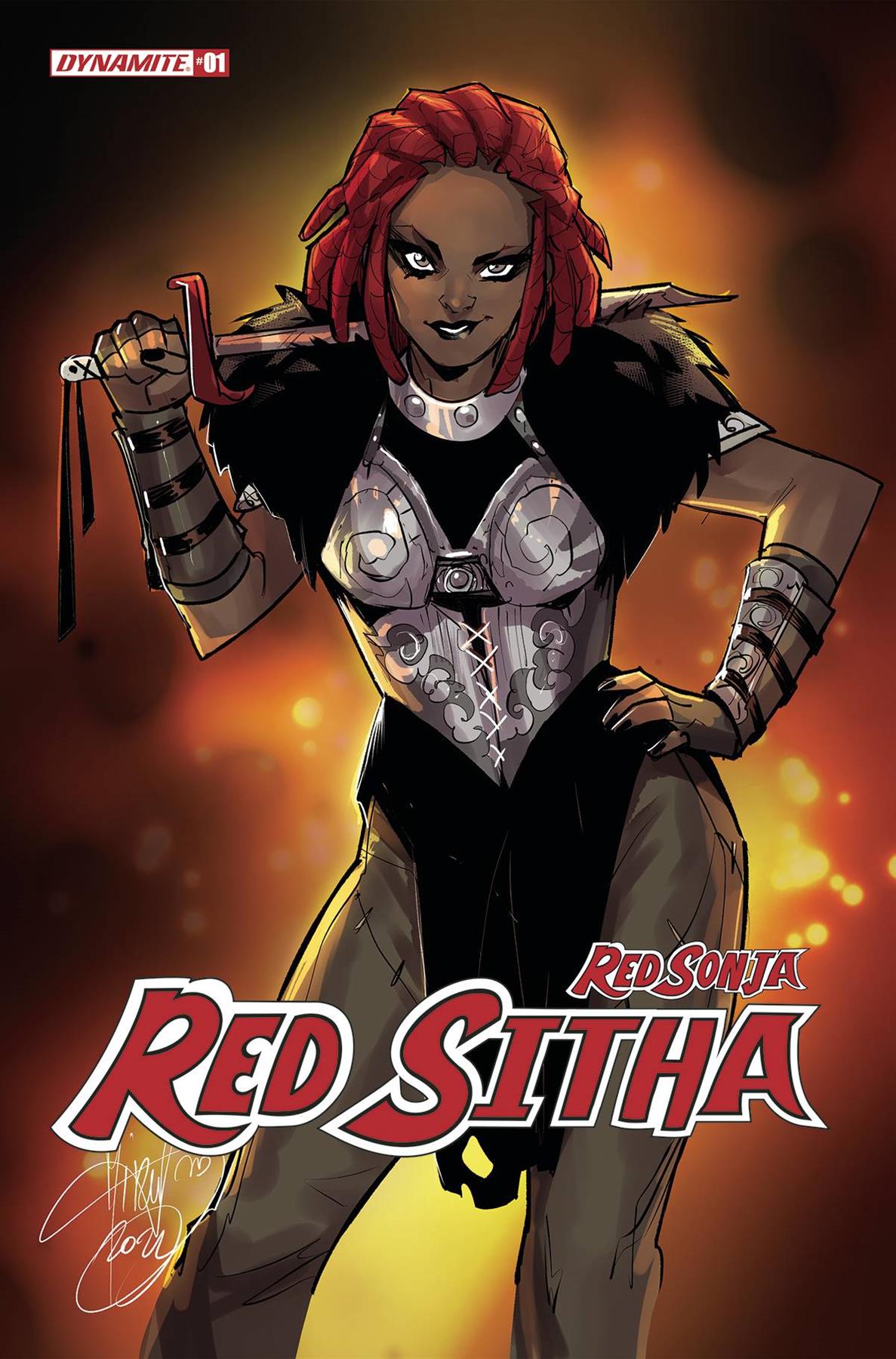 Red Sonja Red Sitha #1 Cvr B Andolfo Dynamite Comic Book