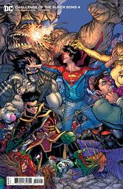 Challenge Of The Super Sons #4 (of 7) Cvr B Nick Bradshaw Card Stock Var DC Comics Comic Book