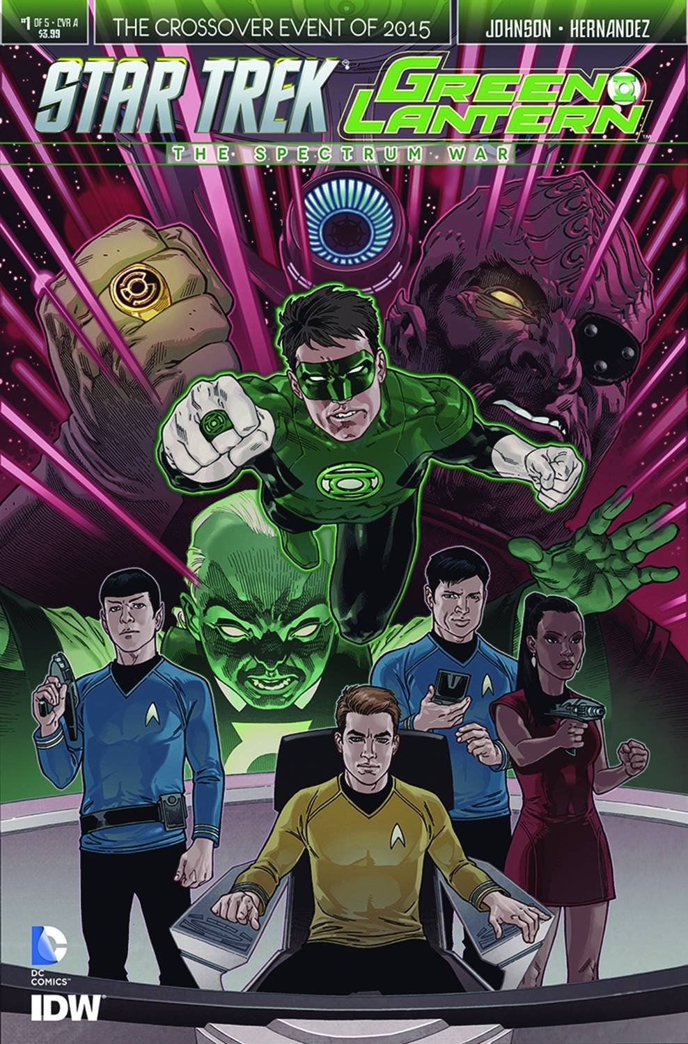 STAR TREK GREEN LANTERN #1 (OF 6) 2ND PTG DC Comics Comic Book