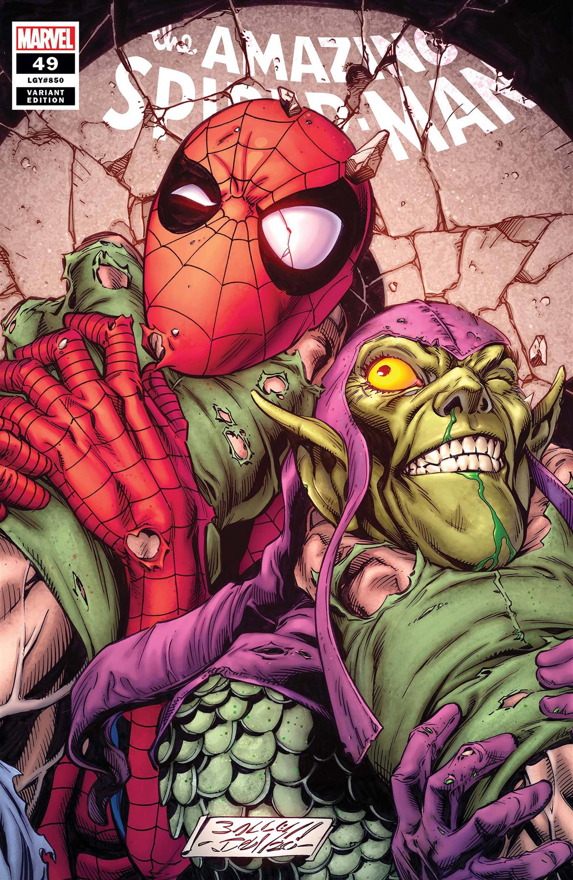 Amazing Spider-man #49 Bagley Var (Bagley Var) Marvel Comics Comic Book 2020