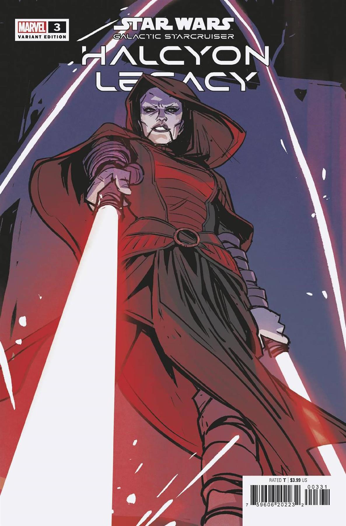 Star Wars Halcyon Legacy #3 (Wu Var) Marvel Prh Comic Book 2022