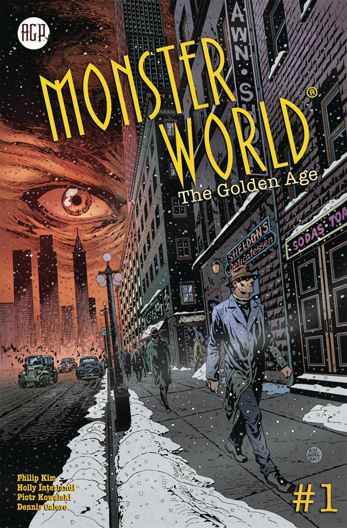 Monster World Golden Age #1 (Cvr A Kowalski) American Gothic Press Comic Book