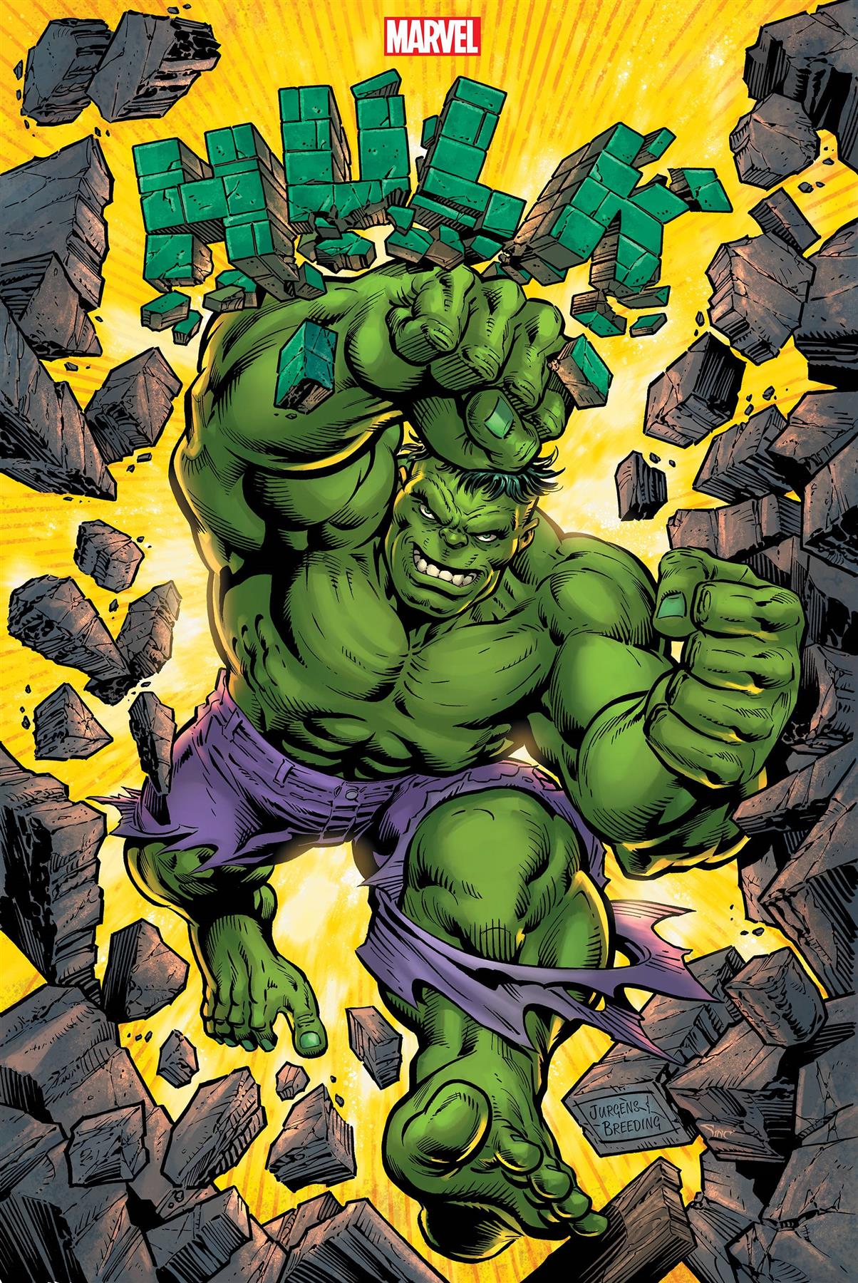Hulk #1 Jurgens Var (Jurgens Var) Marvel Prh Comic Book 2021