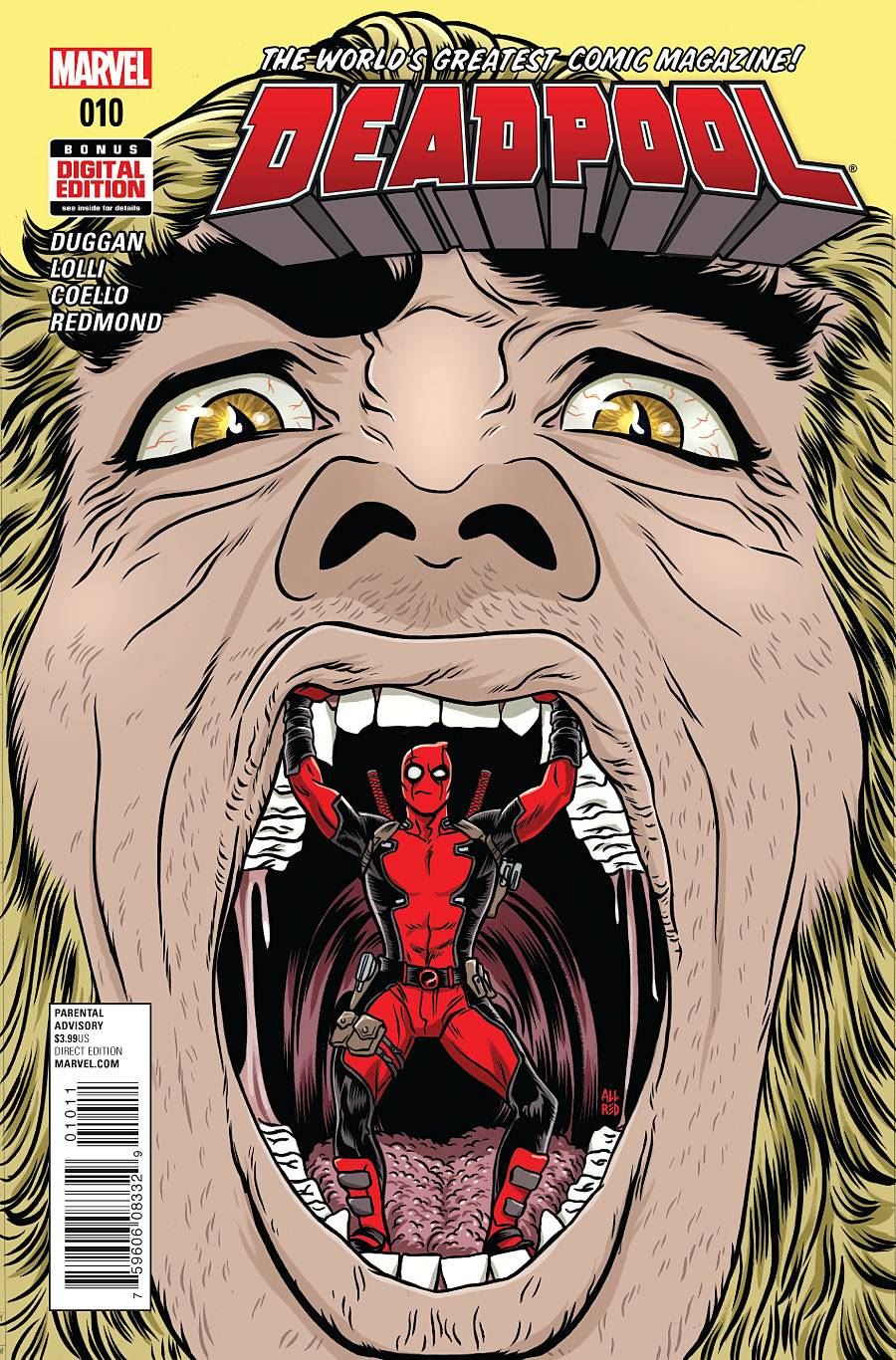 Deadpool #10 () Marvel Comics Comic Book