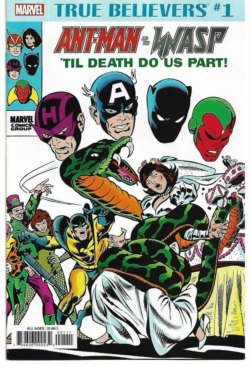 True Believers Ant-man & Wasp Til Death Do Us Part #1 () Marvel Comics Comic Book