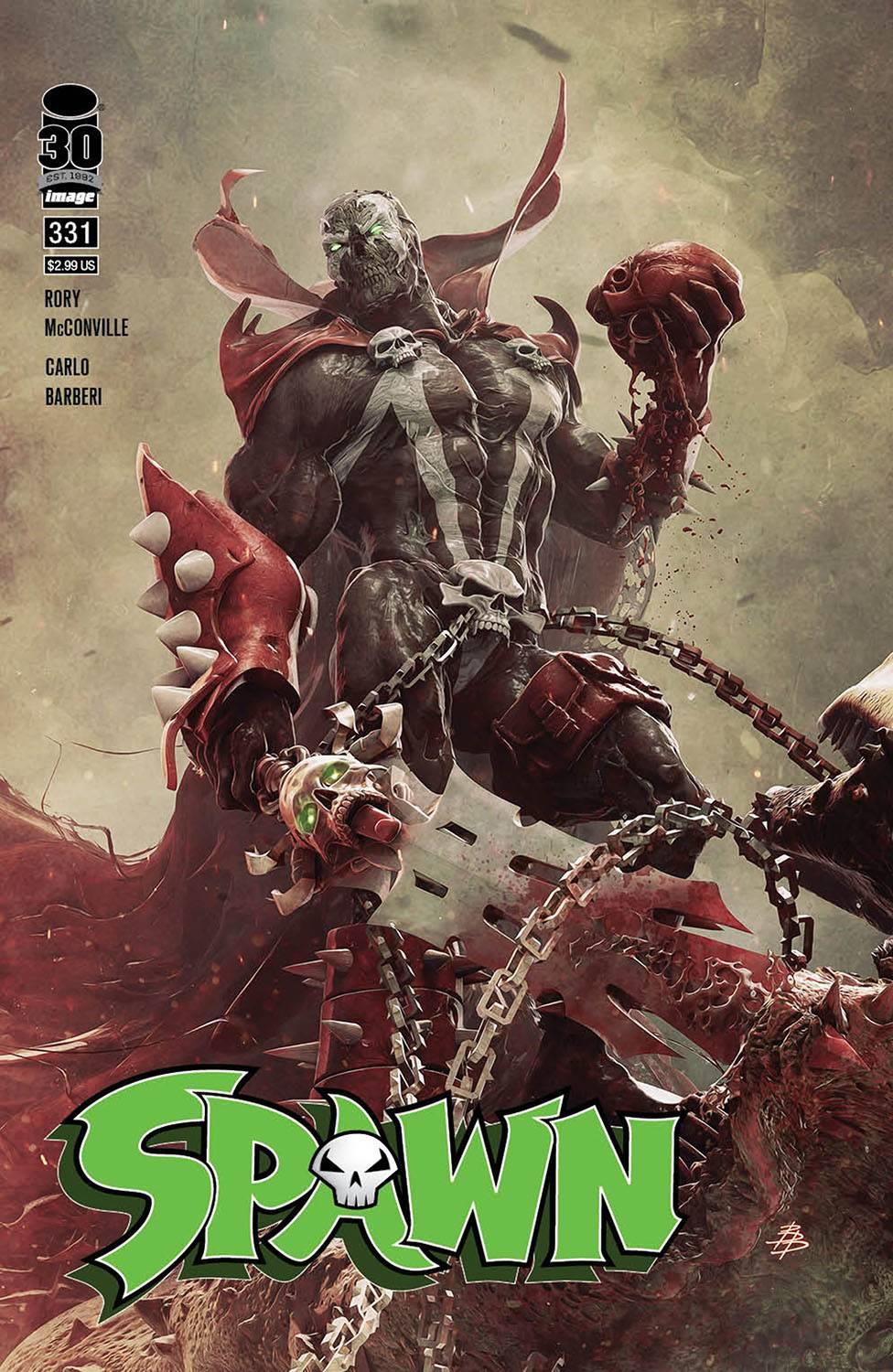 Spawn #331 Cvr A Barends Image Comics Comic Book
