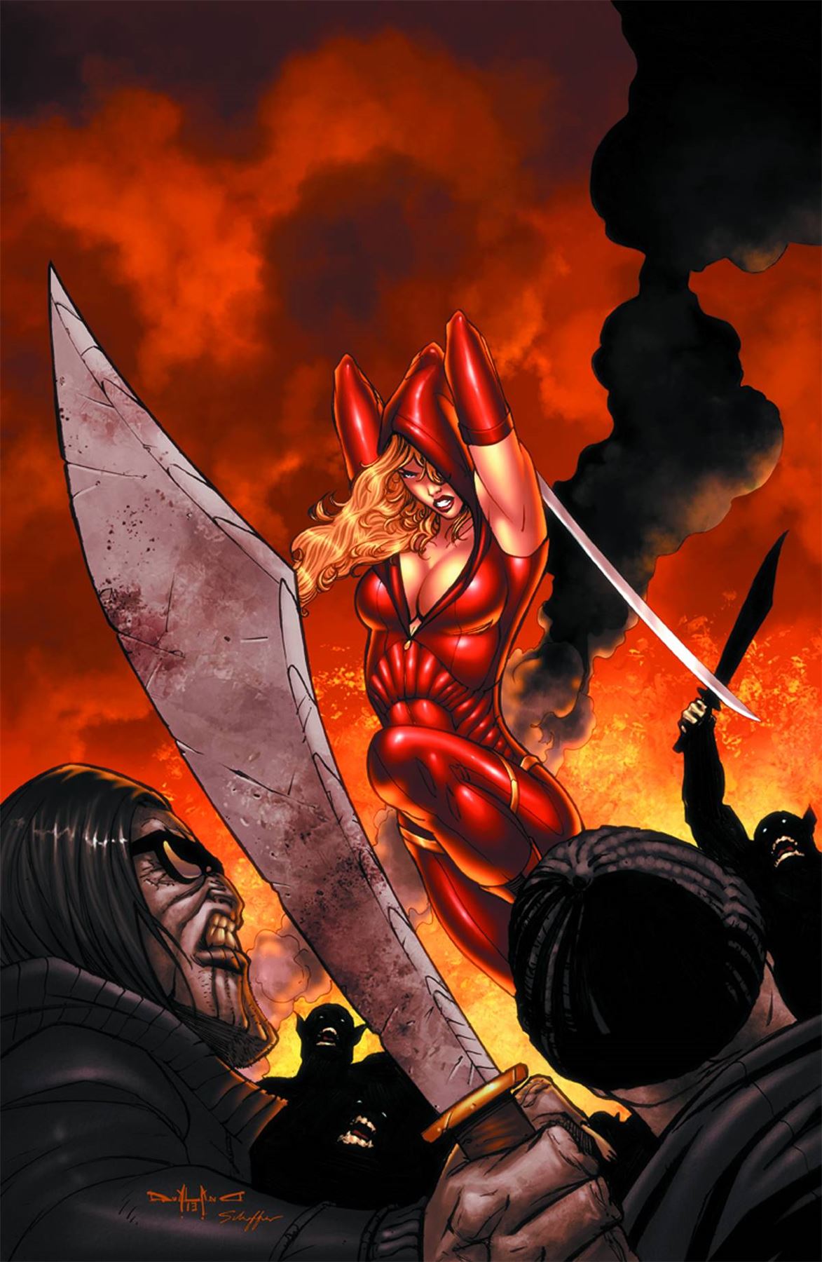 Gft Code Red #1 (of 5) B Cvr Qualano Zenescope Comics Comic Book