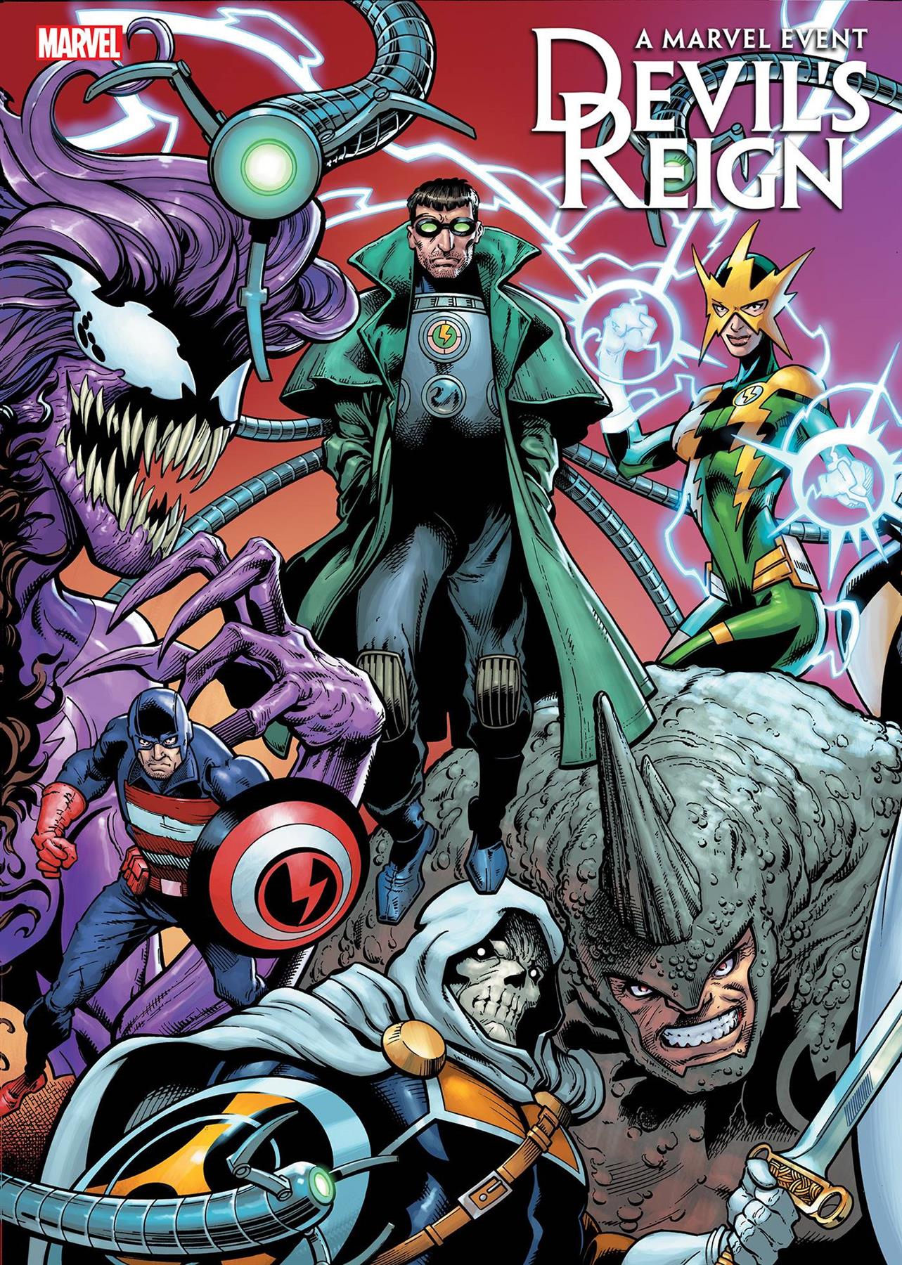 Devils Reign #5 (Bagley Connecting Var) Marvel Prh Comic Book 2022