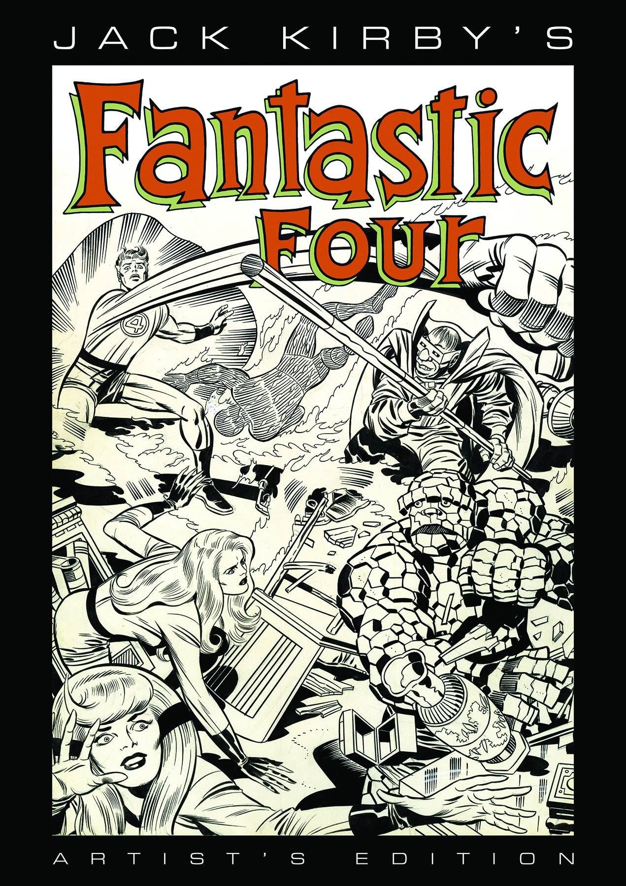 Jack Kirby Fantastic Four Artist Ed Hc