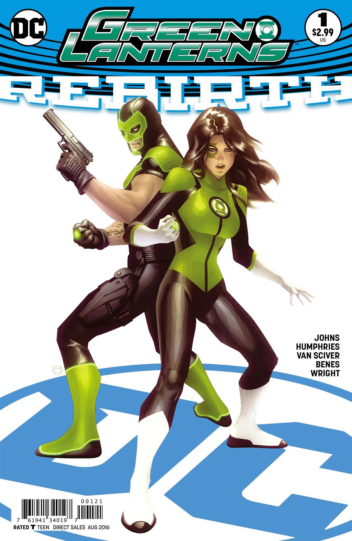 Green Lanterns Rebirth #1 Var Ed (Var Ed) DC Comics Comic Book