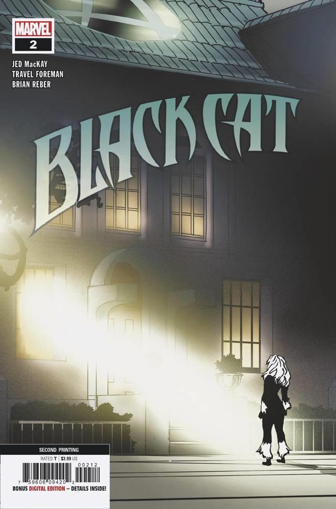 Black Cat #2 2nd Ptg Foreman Var Marvel Comics Comic Book