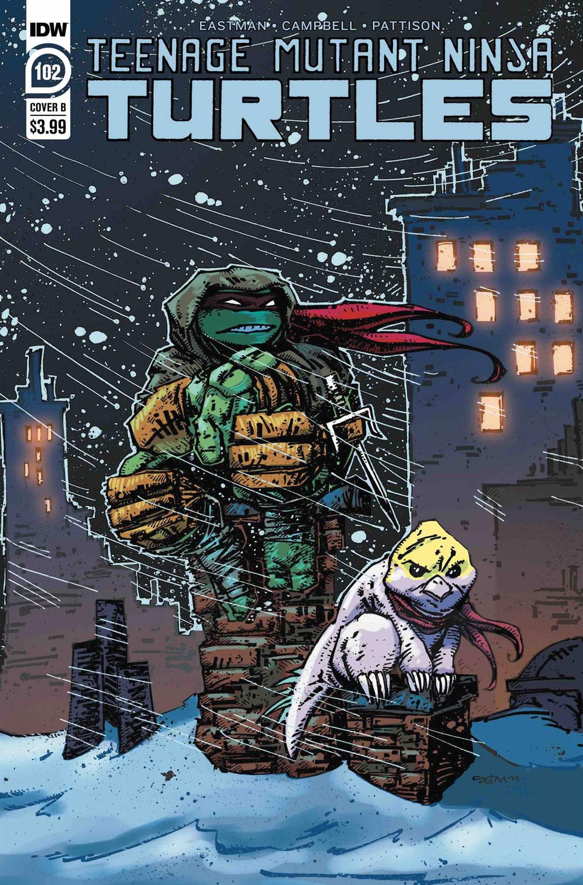 Tmnt Ongoing #102 Cvr B Eastman (Cvr B Eastman) Idw Publishing Comic Book