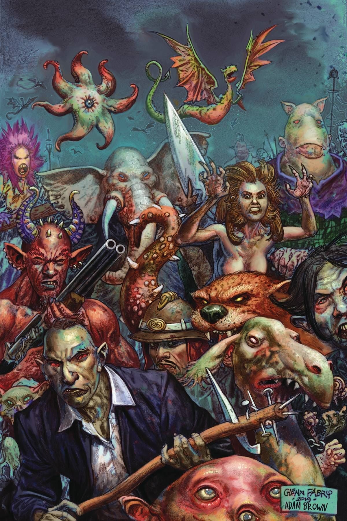 Neil Gaiman American Gods Moment Of Storm #6 Cvr A Fabry (Cvr A Fabry) Dark Horse Comics Comic Book