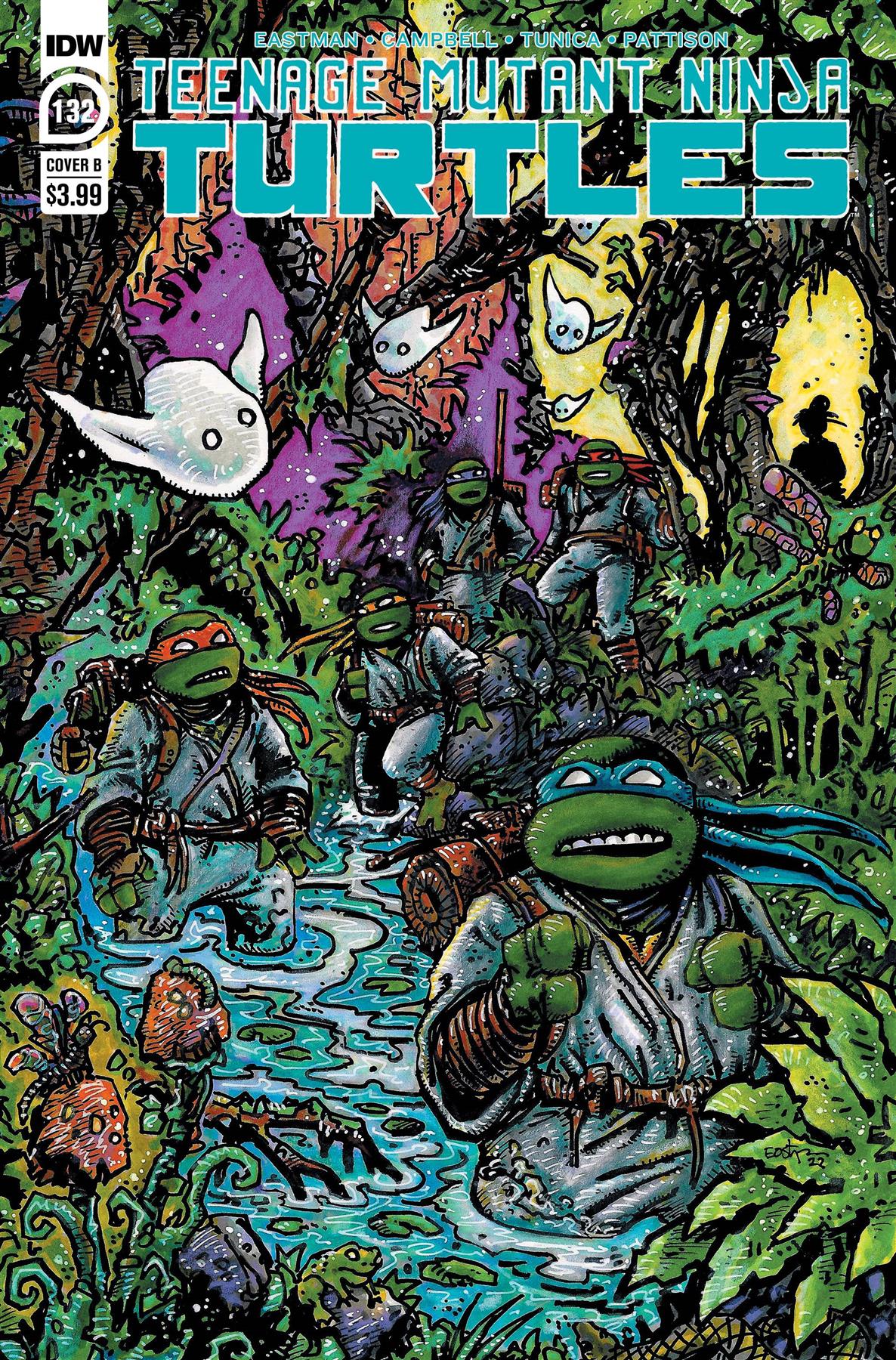Tmnt Ongoing #132 Cvr B Eastman (Cvr B Eastman) Idw Publishing Comic Book 2022
