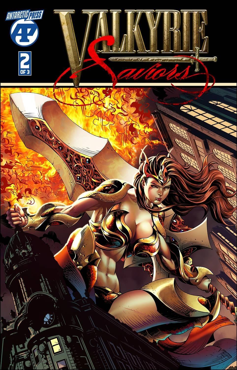 Valkyrie Saviors #2 (of 3) Antarctic Press Comic Book